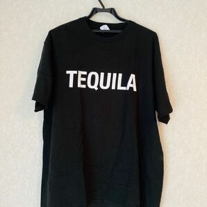 TEQUILA テキーラ ロゴ 3000円 記念T 黒T XL プリントスターカラーブラック