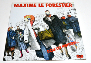 ■ 寓話 / マキシム MAXIME LE FORESTIER ■LPレコード日本盤・中古