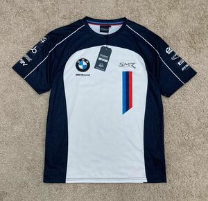 ★送料無料★BMW Motorrad WSBK T-SHIRT Blue オフィシャル Tシャツ 半袖 ブルー Mサイズ