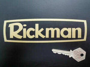 送料無料 RICKMAN Motorcycle STICKER リックマン カッティング ステッカー デカール 2枚セット 152mm x 45mm