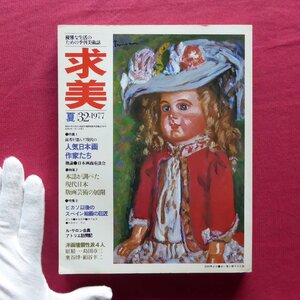 季刊美術誌「求美」第32号【特集：人気日本画作家たち/激論:日本画商座談会/現代日本版画芸術の展開/ピカソ以後のスペイン絵画】