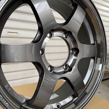 即納《VOLK RACING TE37SB SL》17×6.5J+37 139.7/6H ボルクレーシング レイズ RAYS TE37 新品未使用 4本セット 在庫有り ハイエース_画像5