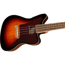 Fender ウクレレ Fullerton Jazzmaster Uke, Walnut Fingerboard, Tortoiseshell Pickguard, 3-Color Sunburst〈フェンダー〉_画像3