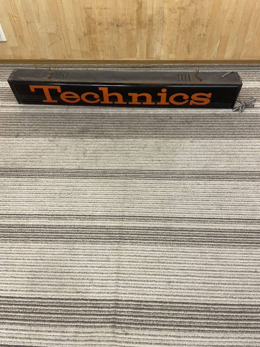 ヤフオク! -「(technics テクニクス)」(看板) (広告、ノベルティグッズ