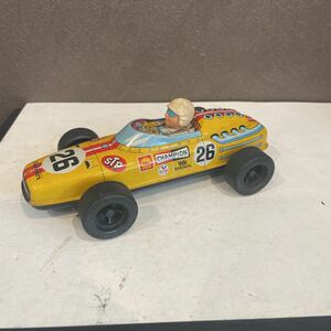 昭和のおもちゃ ブリキ 当時物 レースカー 詳細不明
