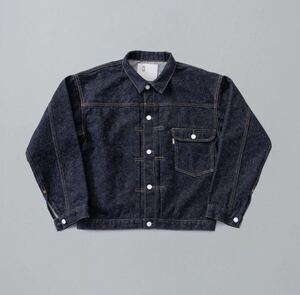 新品未使用　new manual #001 T-BACK DENIM JACKET ONE-WASHED デニムジャケット506xx 1st 2nd 507xx 大戦