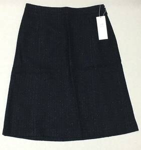 新品　２３区　スカート　38（M相当）　ネイビー　オンワード　定価18.700円