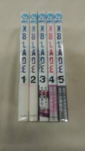 XBLADE コミック 1巻から5巻迄の未完結セット　士貴 智志 (著), イダ タツヒコ (原著) ybook-1056