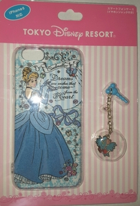 TOKYO Disney RESORT限定 iPhone6 対応 シンデレラ スマホ ケース カバー ハード 新品 ディズニープリンセス Cinderella smart phone case