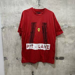 フェラーリ ピットレーンTシャツ レーシング F-1 FERRARI