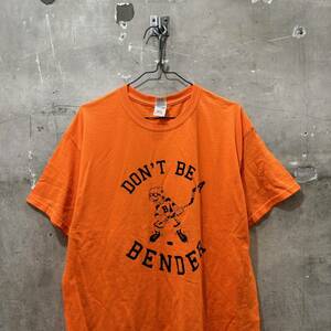 USA古着GENTRY ACADEMY ハイスクールプリントTシャツ ホッケー