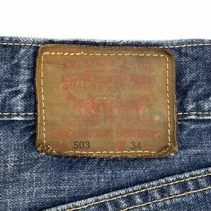 LEVI'S リーバイス 503 ジーンズ デニムパンツ ハーフパンツ ショートパンツ SP503-18 L274の画像5