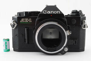 訳あり品 キャノン CANON AE-1 ブラック ボディ 【タムロンマウントアダプター付き】 ♯A3899