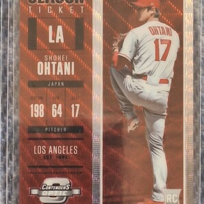 2018 Panini Chronicles Contenders Optic #9 SHOHEI OHTANI RC 106/199 Red Prizm Los Angeles Angelsの画像1