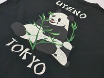 【送料無料 47%OFF】HOUSTON ヒューストン リサイクルUSAコットン プリントTシャツ 「PANDA」 NO.22119 BLACK_Mサイズ_画像6