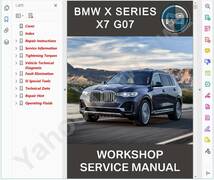 BMW X7 G07 ワークショップマニュアル 整備書 ( 配線図 は別途) _画像1