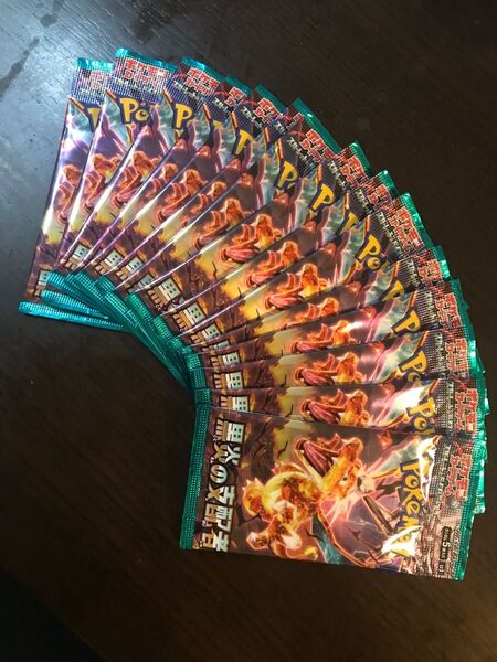 新品未開封 ポケモンカード 黒炎の支配者 16パックセット