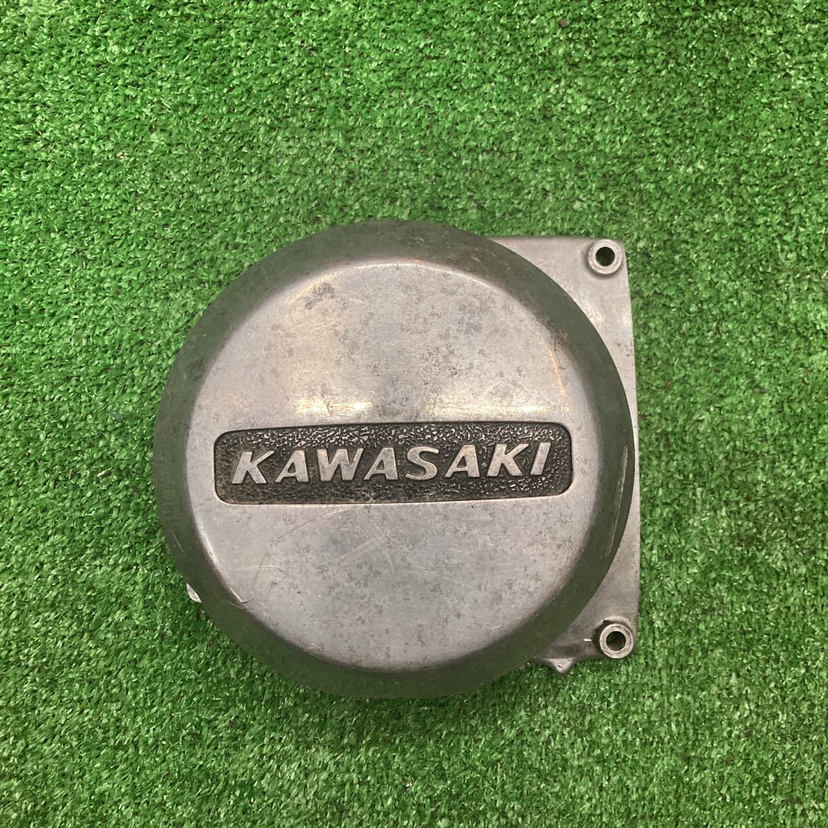 当時物 KAWASAKI KH400 400SS S3 MACH トリプル SS KH 純正 ジェネレーターカバー ダイナモカバー エンジンカバー(K-00000725)