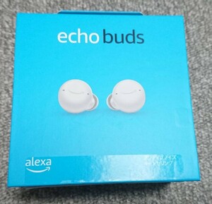 【新品未開封】Echo Buds 第2世代 エコーバッズ ホワイト アクティブノイズキャンセリング付き ワイヤレスイヤホン Alexa Amazon アマゾン