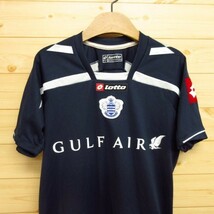 ◎QPR クイーンズパークレンジャーズ Lotto ロット GULF AIR◆ユニフォーム ゲームシャツ サッカー◆キッズ 紺 L 13-14/ 152-164cm◆A1282_画像3