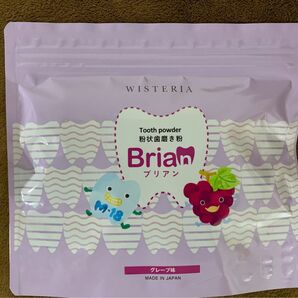 ブリアン Brian 歯磨き粉 0.5g×60包 ぶどう味　※ブリアンガイドブック付き