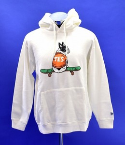 The Endless Summer (ジエンドレスサマー) TES SKATE BUHI SWEAT PARKA PULLOVER HOODIE ブヒ ロゴ スウェット パーカー フーディー 白L