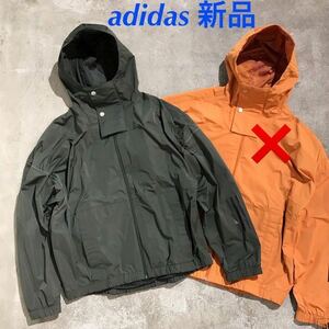 【L】新品定価12100円/adidas/アディダス/春夏/メンズ/ウインドパーカー /裏メッシュ/トレーニングウェア ジャケット /カーキ