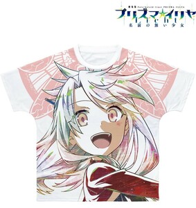 劇場版「Fate/ kaleid linerプリズマ☆イリヤ Licht 名前の無い少女」クロエ Ani-Art フルグラフィックtシャツ arma bianca アニメ tシャツ