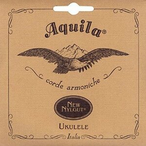 [ new goods *2 bundle ]Aquila(a key la) / AQ-CR 7U concert ukulele for Low-G 4 string volume line Nylgut (na il gut )