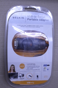 【長期保管品】BELKIN(ベルキン) / USB Serial Portable Adapter シリアルポータブルアダプター