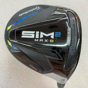 即決■FW / テーラーメイド　SIM2 MAX-D US　AiR Speeder 45　3W 16度　フレックスR　右　カバー有