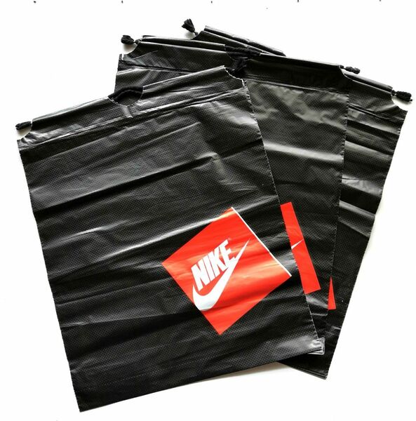 NIKE　shoppingバッグ3枚 店舗用ヒモ付