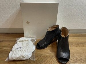 Maison Martin Margiela　メゾンマルタンマルジェラ　ショートブーツ　サイズ36　23ｃｍ相当　レザー　ブラック　□ｂ842