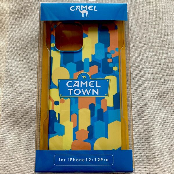 CAMEL オリジナル スマートフォンケース CAMEL TOWN Edition イエロー iPhone12・12pro専用