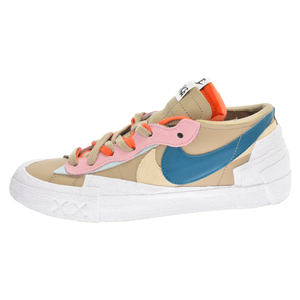 NIKE ナイキ×KAWS×sacai BLAZER LOW カウズ サカイ ブレザー ローカットスニーカー ベージュ US9/27cm DM7901-200