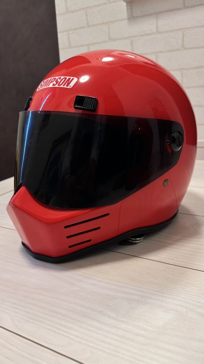 シンプソン バンディット 85年製 赤 59センチ Mシェル | ccq.com.sv