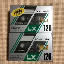 Columbia【コロンビア】LX 120 2パックx2 ノーマルポジション　カセットテープ4本セット【未開封新品】★_画像1