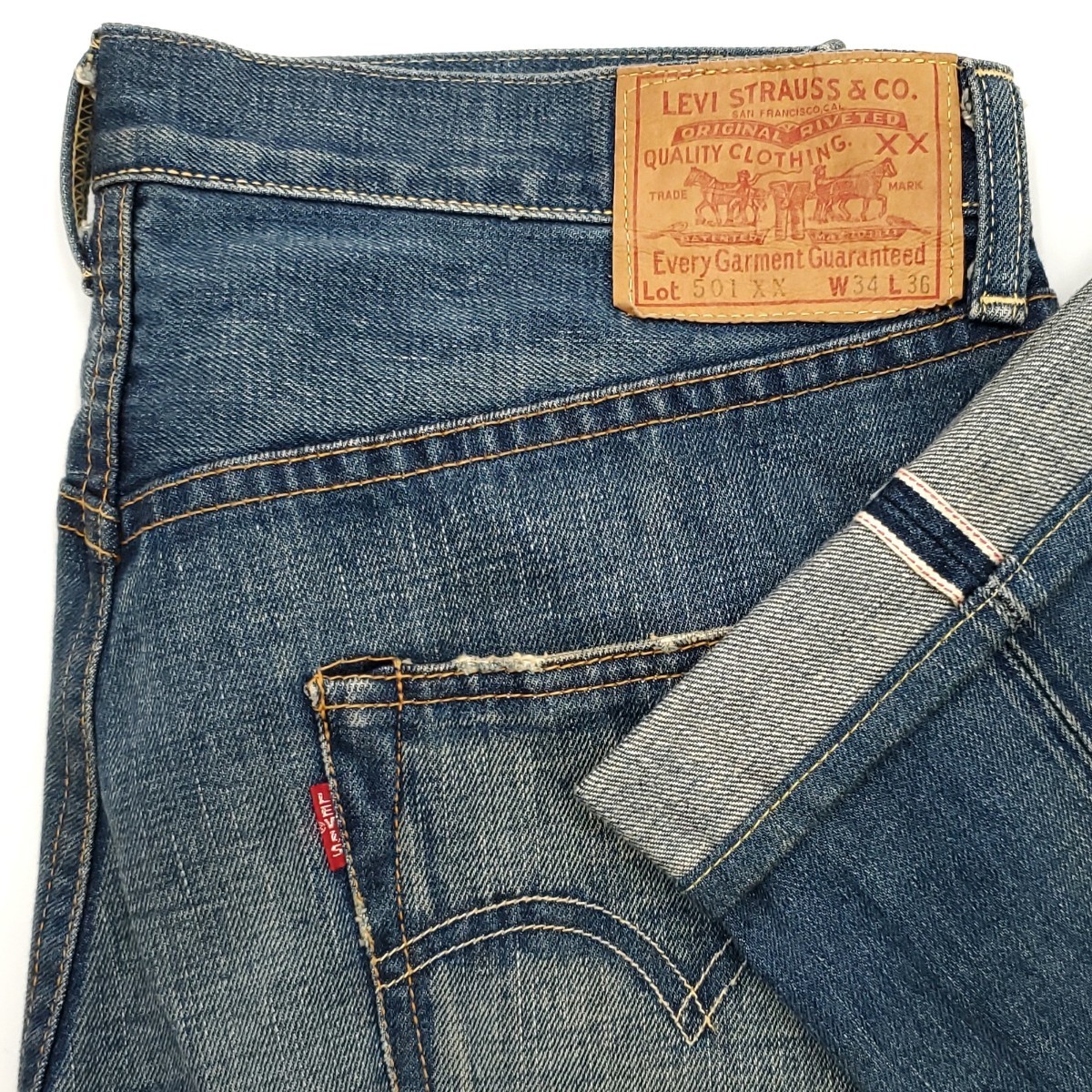 リーバイス501 ビッグe 赤耳 ヴィンテージ Levi´´s JEANS Yahoo