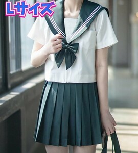 セーラー服　制服　コスプレ衣装　半袖　制服コスプレ　Lサイズ