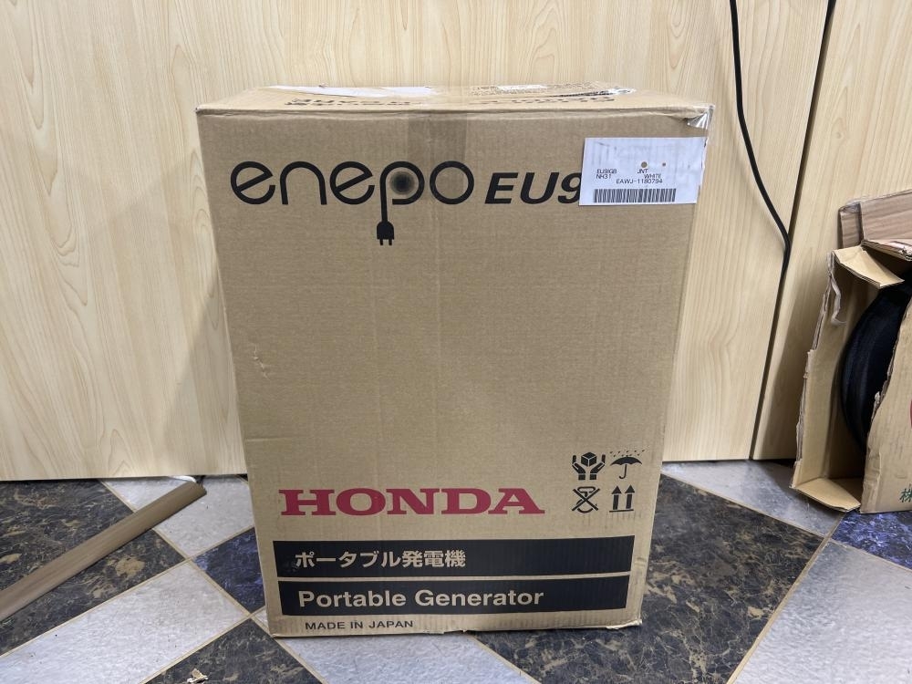 新入荷 ⑦ホンダ発電機 enepo EU9iGB【未開封、未使用】 防災関連