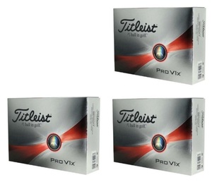 タイトリスト PROV1x プロV1x 3ダースセット ローナンバー