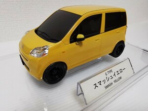 送料510円〜★非売品★ HONDA 1/24スケール ホンダ Life PASTEL ライフ パステル スマッシュイエロー カラーサンプル ミニカー 