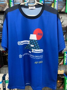 [YOB23230 786 S]YONEX( Yonex ) T-shirt bright blue S size new goods unused tag attaching 2023 Daihatsu Japan open 