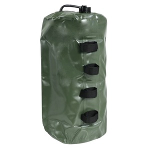 テントウエイト おもり 風対策 ウォーターバッグ PVC製 コンパクト [ オリーブドラブ / 20L ] ウエイトバッグ
