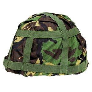  England army discharge goods helmet cover Mk6 helmet for DPM duck [ medium / is good ] DPM camouflage England camouflage 