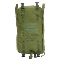 イギリス軍放出品 PLCE拡張ポーチ OD ラジオキャリア バックパック用 英軍 バッグ ハンドバッグ ハンドポーチ 軍払下げ品_画像4