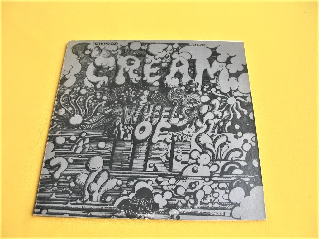 LP】【'69 帯付国内初回盤】【ERIC CLAPTON】CREAM / WHEELS OF FIRE