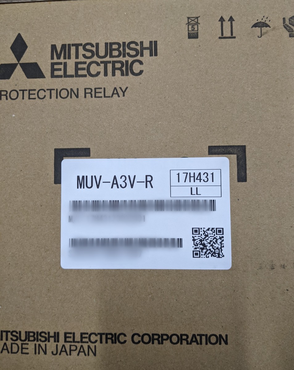 新品 三菱 2022年製造 MDG-A3V-R 地絡方向継電器 DGR|PayPayフリマ