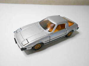 11　トミカダンディ　008　サバンナRX-7　シルバー　1/43　箱付き