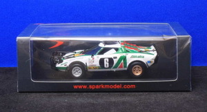 1/43 スパーク ランチア ストラトス Lancia Stratos HF No.6 Safari Rally 1976 S.Munari - S.Maiga ●